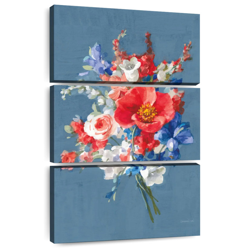 Bouquet Harnek de juillet, H 32 po x l 20 po