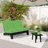Polett Solid Wood Group Outdoor Conversation Set With Loveseat And Side Table-1868612205-1868612206