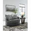 Fauteuil d'appoint pivotant surdimensionné Nilay