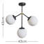 Morecambe Glass Semi Flush Mount