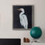 Calm Great Egret I, toile encadrée de qualité supérieure - prête à être accrochée-1638331819-1638331818