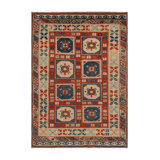 One-of-a-Kind 4'3" X 5'10" Hand Knotted Area Rug