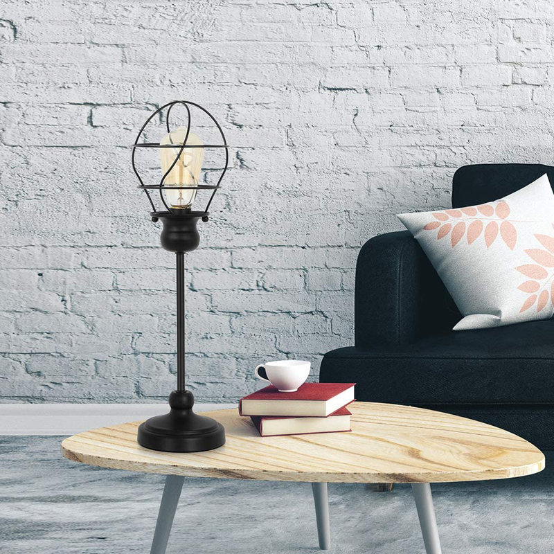 Lampe de bureau noire 19,4 po Eckhart