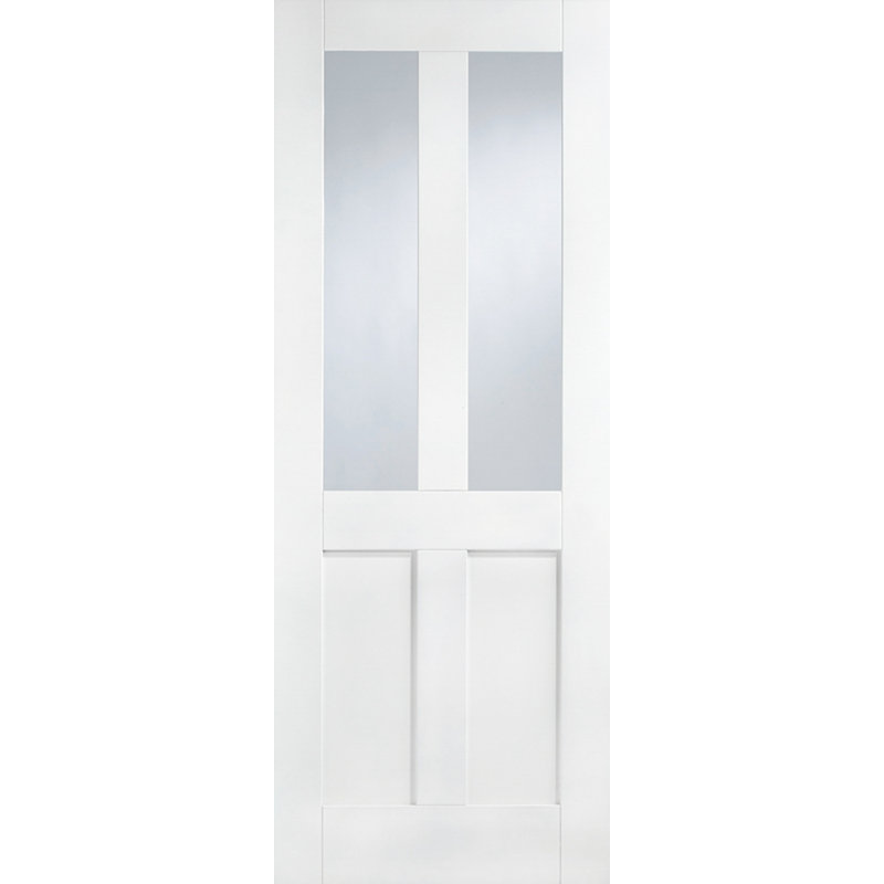 London 2L Primed White Doors 726 x 2040, 726mm x 2040mm