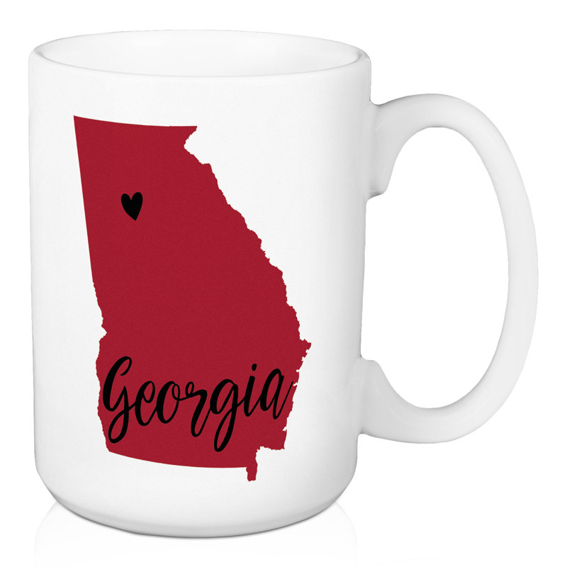 Grande tasse à café georgia state fierté Fortin