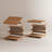 Flip Top C Table with Storage, Mobile Solid Wood End Table with Wheels, Multipurpose Side Table for Home Office-1617299468