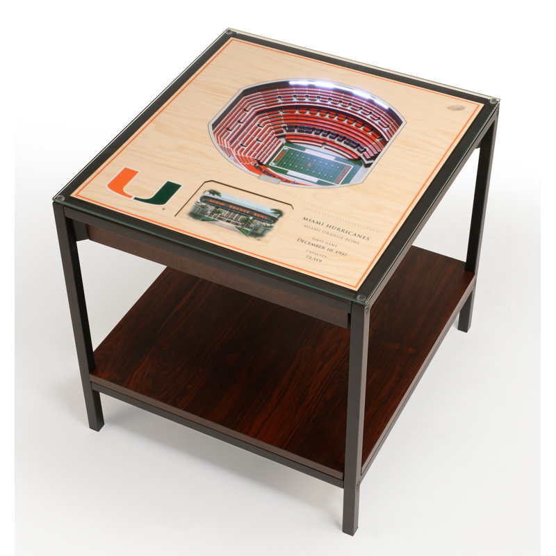 End Table, Miami Hurricanes