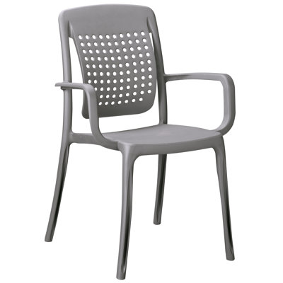 Westberg Stacking Patio Dining Armchair