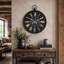 Jan Metal Analog Wall Clock