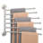 Swivel Towel Rack,Folding 6 Arms Hand Towel Bars Towel Hanger For Bathroom,-1363200388