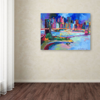 Hockaday 'Brooklyn' Painting Print on Wrapped Canvas