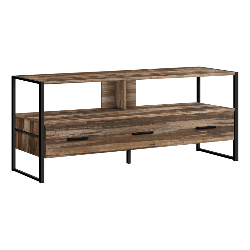 Aija TV Stand for TVs, Brown
