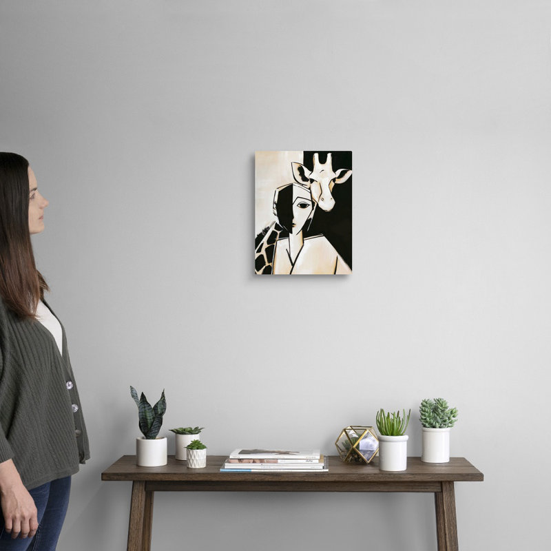 Reproduction d'art sur toile, H 14 po x l 11 po x P 1,25 po, Toile tendue