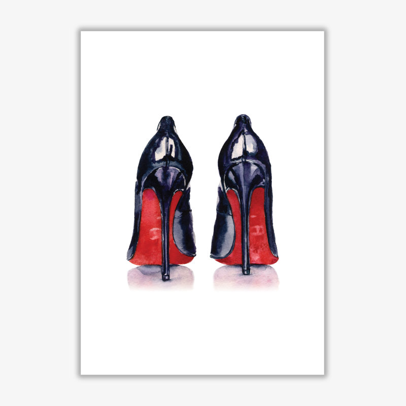 High Heels - Painting, No Frame, 85 cm H x 60 cm W x 1 cm D