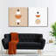 «Retro Geometric Abstract V», reproduction sur toile-93058919