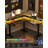 L Shaped Electric Standing Desk With Under-Desk Drawers Built-In Power Outlets-214957223