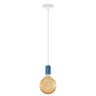 Lujaine 1 - Light Blue Single Pendant