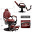 Fauteuil inclinable manuel pivotant en cuir Bettyjo-1592047290