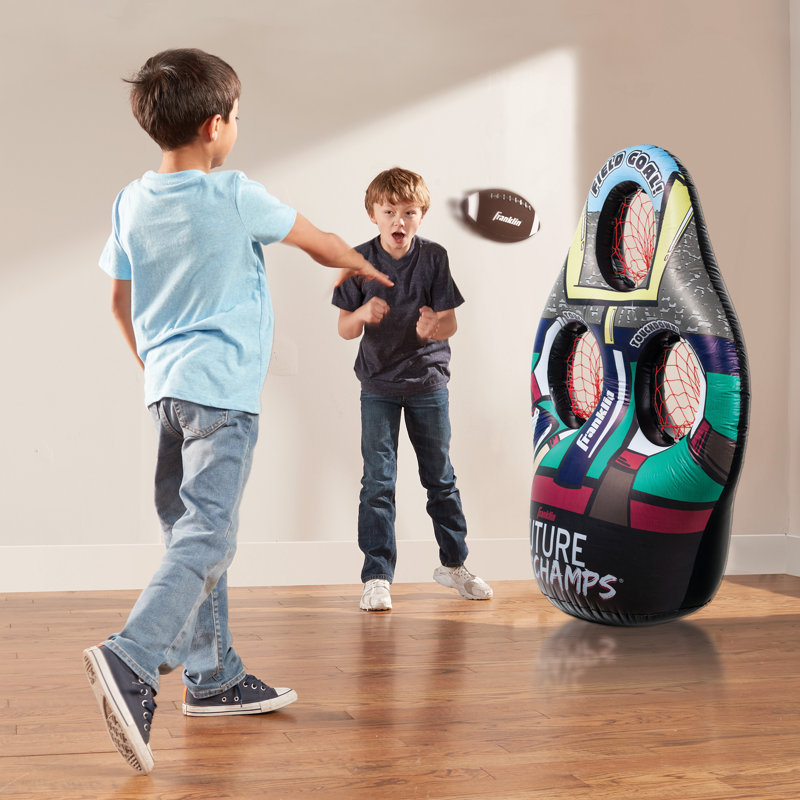 Jeu de lancer de soccer pour enfants avec 3 trous de cible Franklin Sports