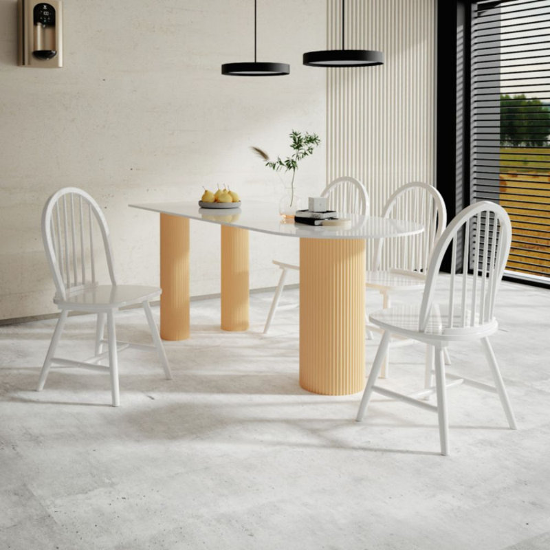 Chaise d'appoint de couleur, Blanc