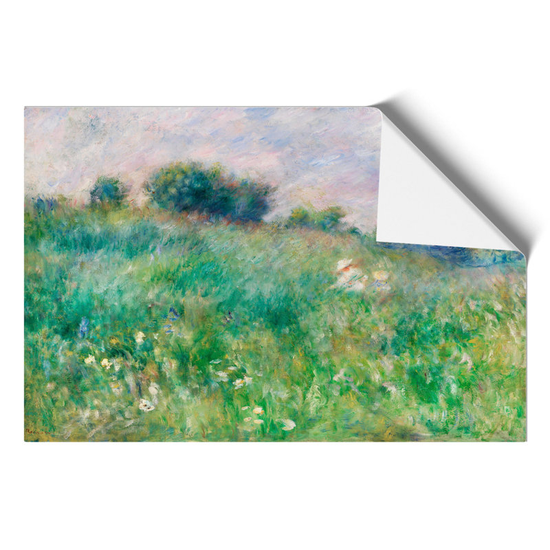 Meadow by Pierre Auguste Renoir - Frameless Print, 21cm H x 30cm W x 0.1cm D