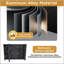 Miroir en aluminium pour pharmacie 3 lumières DEL, désembuage et rangement, 35 x 28 pouces