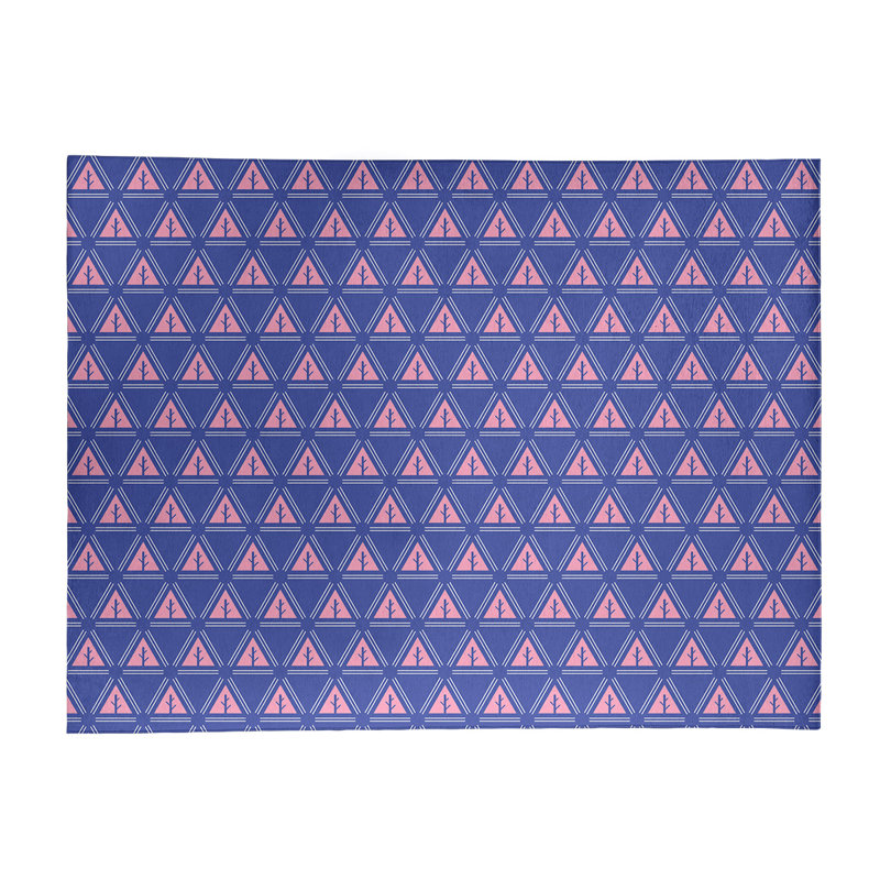 Chenille Geometric Indoor Rug, Rectangle 3' x 5'