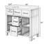 Meuble-lavabo 36 po avec lavabo SMC