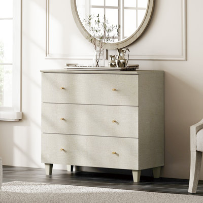Commode 3 tiroirs L 35,4 po Lysiane