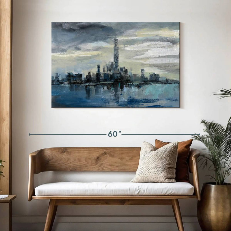 Sireci Manhattan Winter, 30" H x 45" W