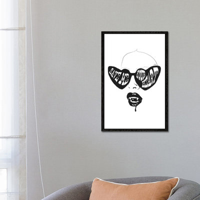 Save Me Your Heart by Jenny Rome - Gallery-Wrapped Canvas Giclée on Canvas