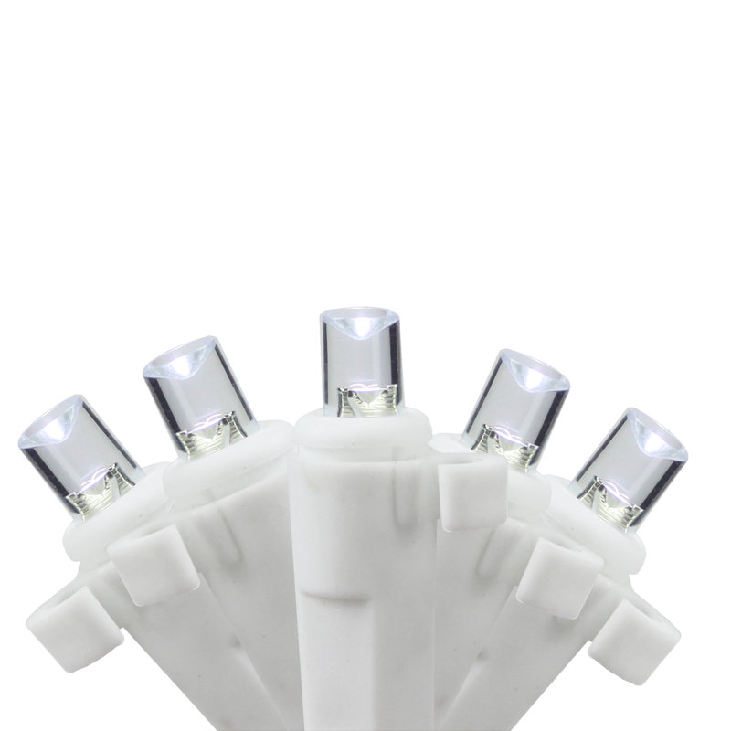 LED Wide Angle Icicle Christmas Lights, Clear