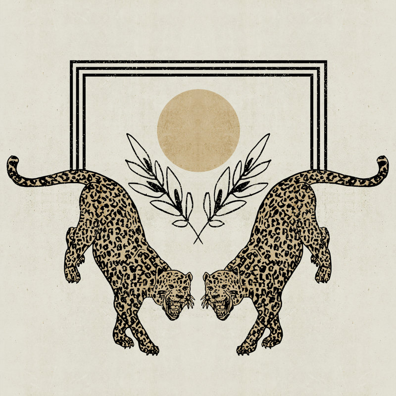 Furious Cats III by Melissa Wang - Wrapped Canvas Print, 30cm H x 30cm W x 3.8cm D