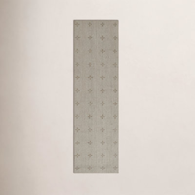 Patton Natural Hand-Loomed Geometric Wool Rug