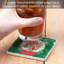 Sous-verre simple Merry & Bright Snowglobe