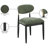 Riccio Vegan Leather Upholstered Dining Side Chair-1756742502-1756742498