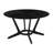 Jeyhan 7 Piece Round Dining Table Set in Rubberwood and Fabric-1372823800-1372823803