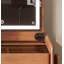 Table de meuble-lavabo minimaliste en bois massif avec miroir DEL pour petites chambres Minimalist-1603140494