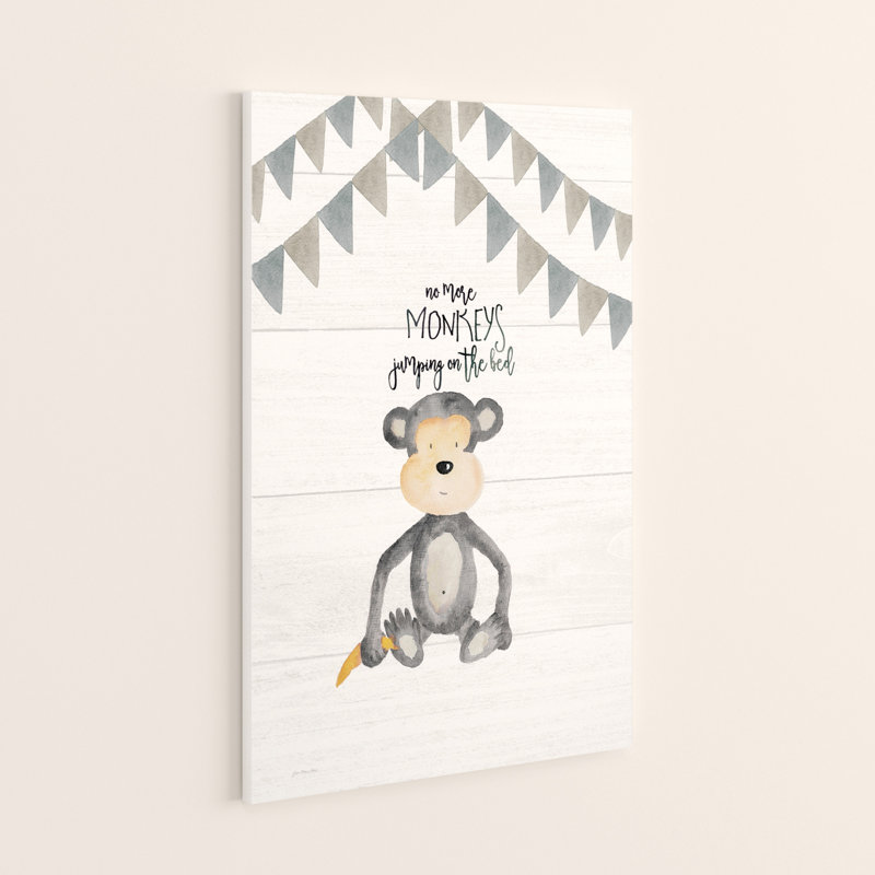 Art sur toile Sylvan No Monkeys, H 15 po x l 10 po x P 0,5 po