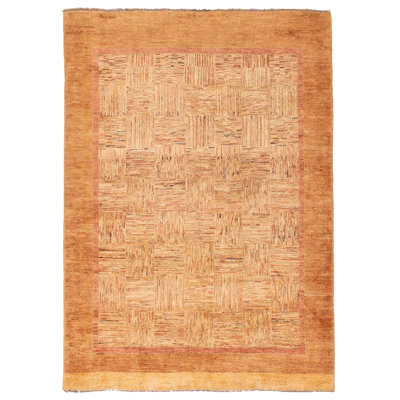 Tapis beige Peshawar Ziegler 6 pi 0 po x 8 pi 3 po