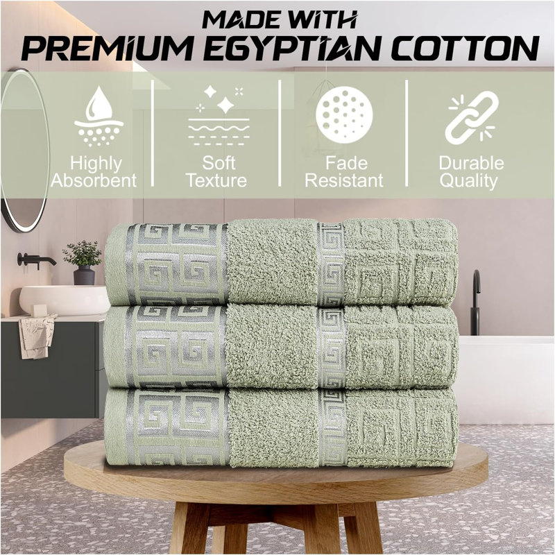 100% Cotton Ultra Light Bath Sheet, Sage Green