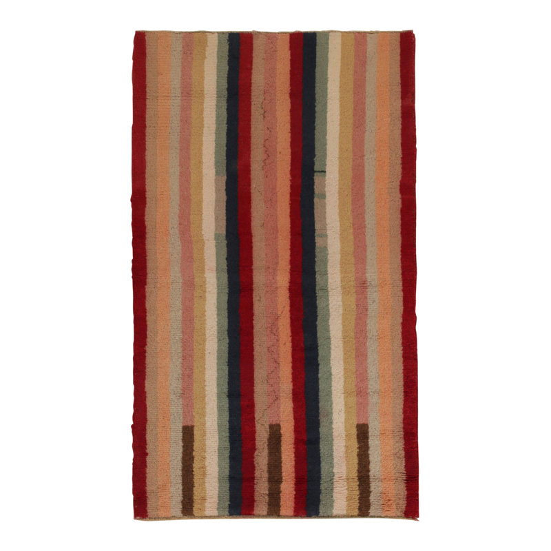 One-of-a-Kind 2'11" X 5'1" Hand Knotted Area Rug