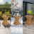Weott Concrete Top End Table