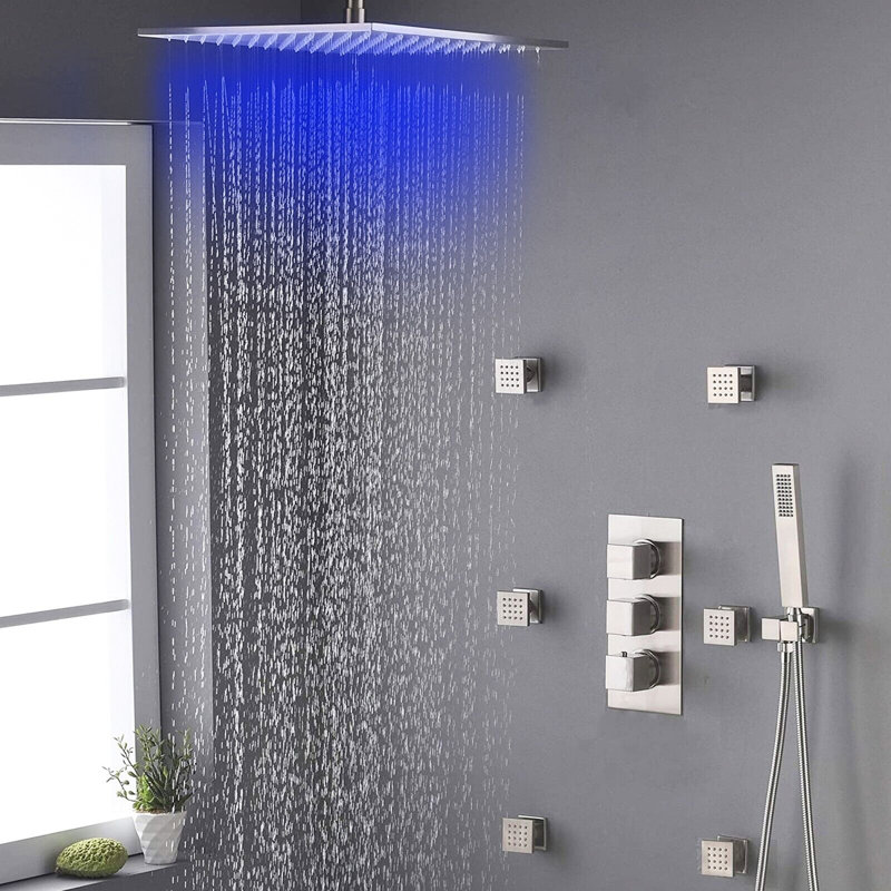 Thermostatic All-In-One Kit with Rough in-Valve
