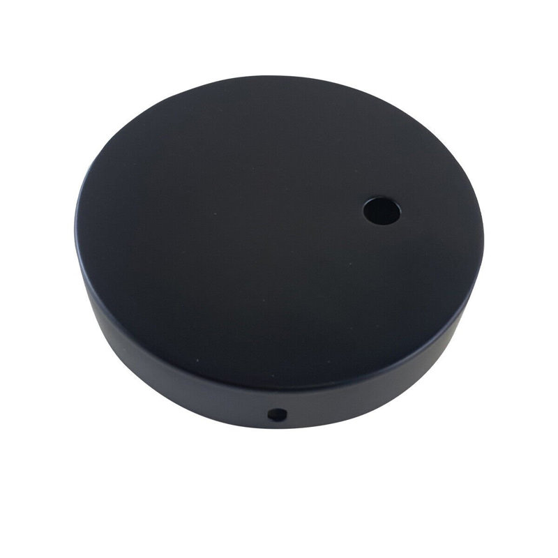Single Point Ceiling Drop Outlet , Black