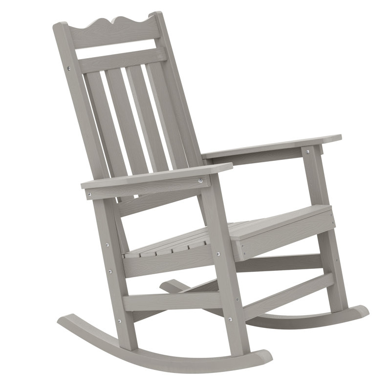 Fauteuil Adirondack 1 pièce Kailan, Gris clair