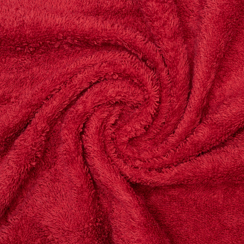 Graciela 12 Piece 100% Cotton Washcloth Set, Burgundy