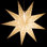 9-Pointed Paper Star Hanging Light