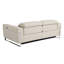 Canapé en cuir italien avec fauteuil inclinable Global United-1643469009