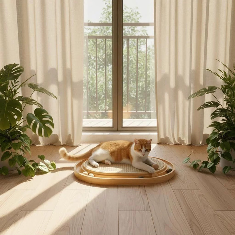 Cat Toy & Scratching Board
